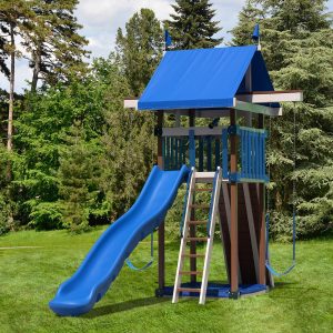 Poly Extreme Space Saver Swing Set