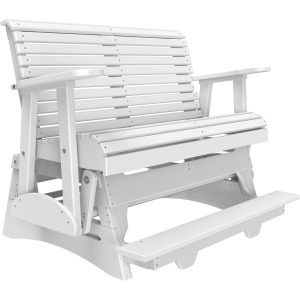 Polly Glider White Two Person