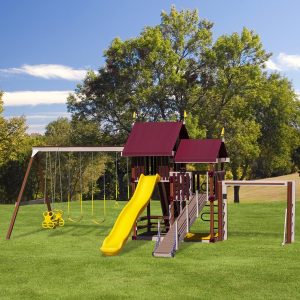 Poly Deluxe Supreme Swing Set