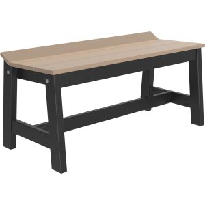 LuxCraft Poly Cafe Dining Bench (41")