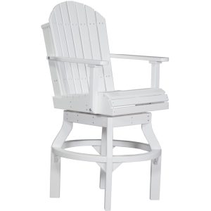 Polly Swivel Chair White