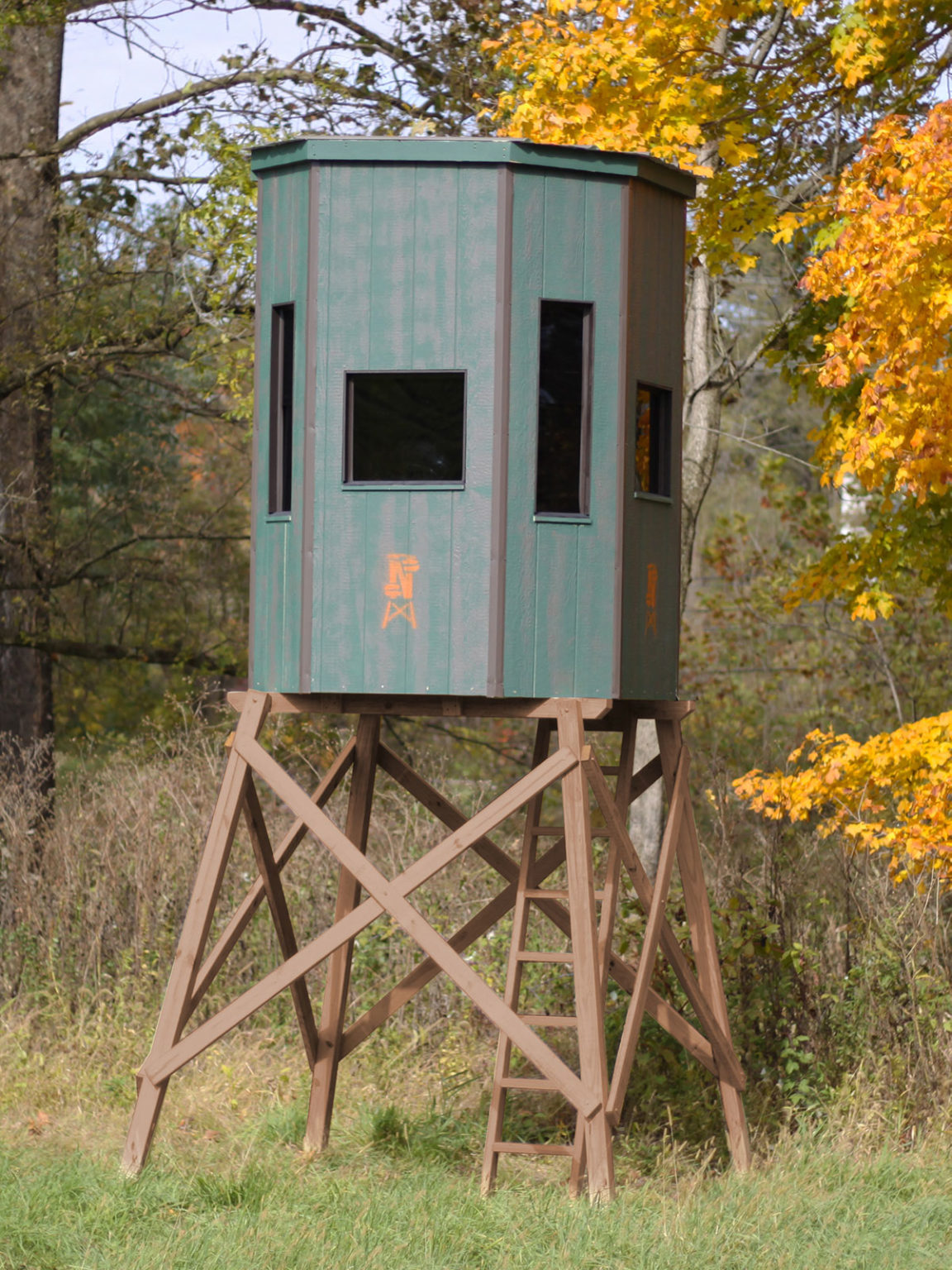 The Archer's Paradise 6x6 Hunting Blind Stryker Hunting Blinds