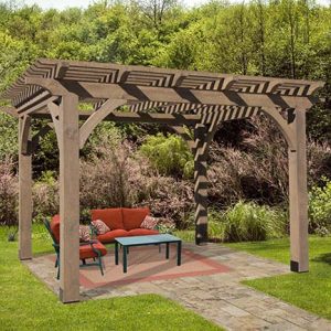 The Laredo Pergola by Weaver Barns