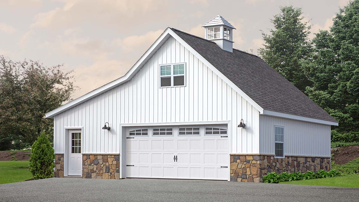 The Rockport Garage by Weaver Barns