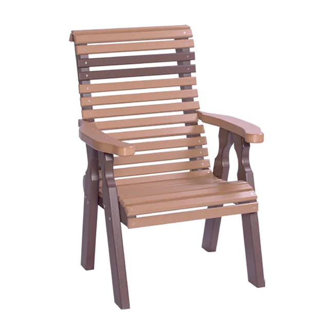 22 Rollback Chair - Cedar & Brown