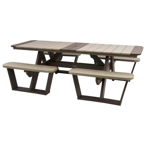 Split Bench Picnic Table
