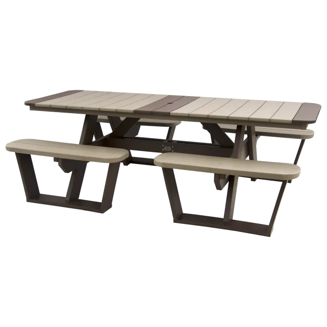 Split Bench Picnic Table