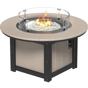 LuxCraft Poly Lumin 46" Round Fire Pit