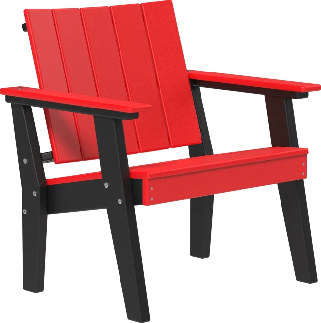 UCCRB Urban Chat Chair Red Urban Adirondack Chair