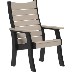 LuxCraft 2' Contour Poly Bench Chair