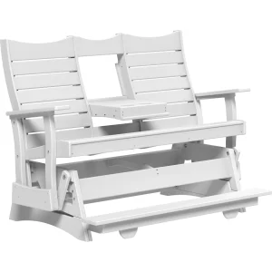 LuxCraft 5' Contour Poly Balcony Glider