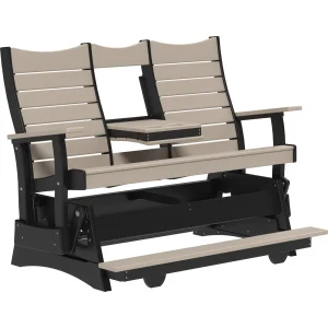 LuxCraft 5' Contour Poly Balcony Glider