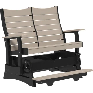 LuxCraft 4' Contour Poly Balcony Glider