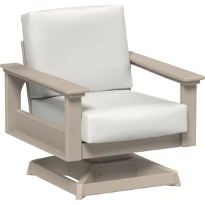 LuxCraft Poly Lanai Deep Seating Swivel Rocker