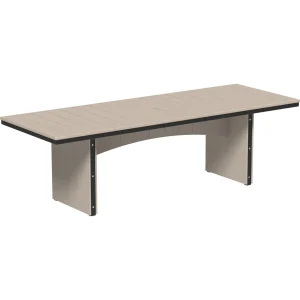 LuxCraft Poly Urban Dining Table (3' x 8' Rectangular)