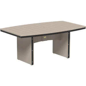 LuxCraft Poly Urban Dining Table (4' x 6' Oval)