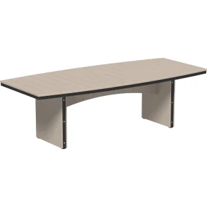 LuxCraft Poly Urban Dining Table (4' x 8' Oval)