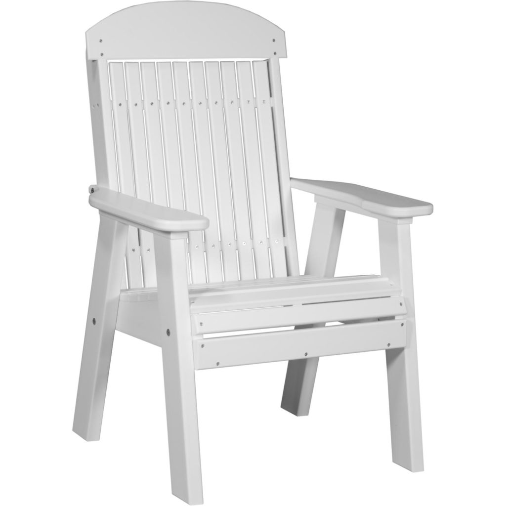 Luxcraft 2 classic poly bench chair hls outdoor leisure