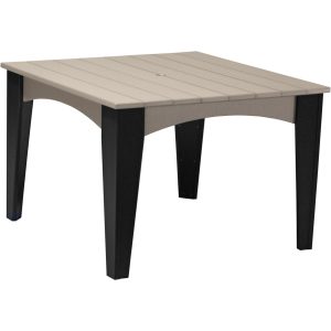 LuxCraft Poly 44" Square Island Dining Table