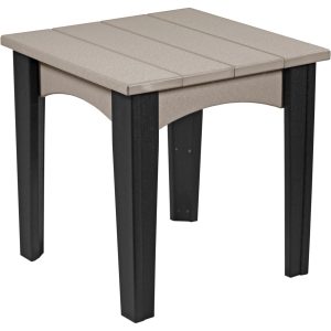 LuxCraft Poly Island End Table