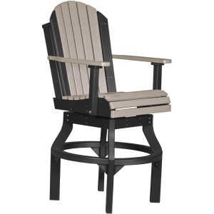 LuxCraft Poly Adirondack Swivel Chair